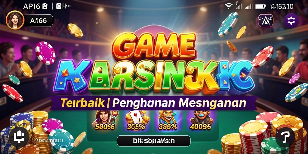 Tampilan gameplay Kasino yang seru dan menegangkan di API66.
