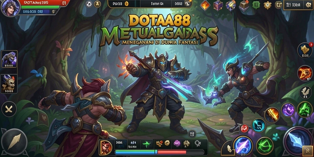 Gameplay DOTA88 menampilkan petualangan seru dan grafis yang memukau.
