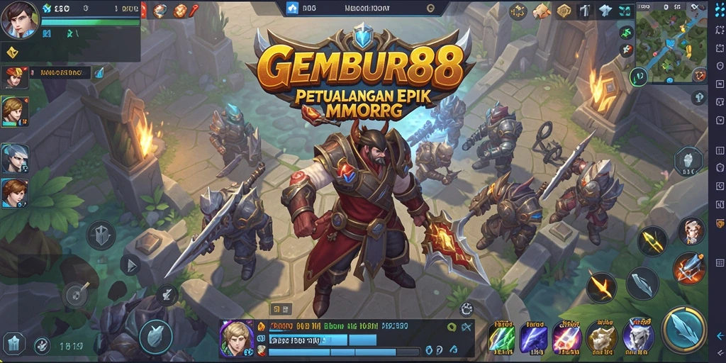 Gameplay menakjubkan dalam dunia fantastis GEMBUR88.