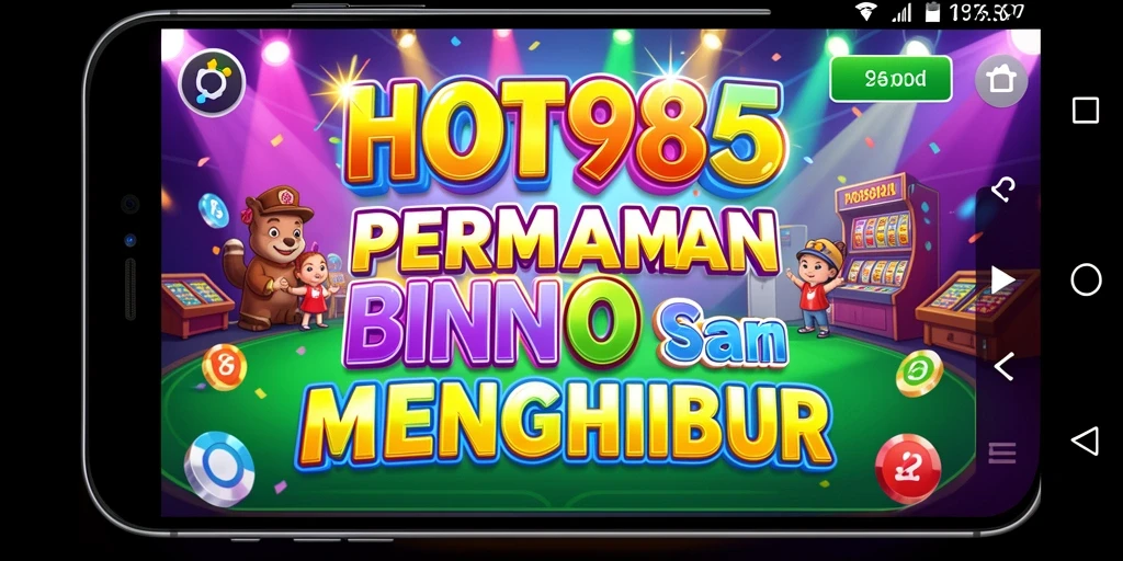 Tampilan gameplay seru dan dinamis di HOT985.