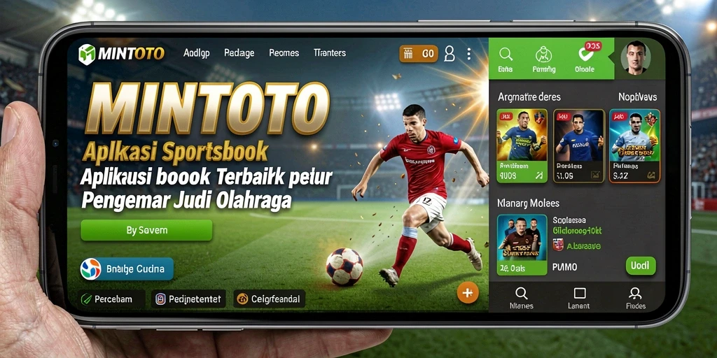 Tampilan gameplay sportsbook MINTOTO yang menarik dan interaktif.