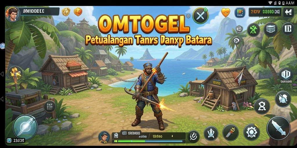 Tampilan gameplay Open World yang memukau dan interaktif.