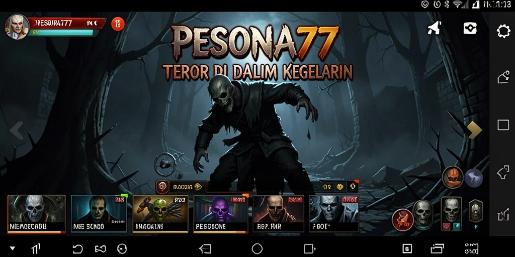 Gameplay menyeramkan PESONA77 dengan atmosfer mencekam.