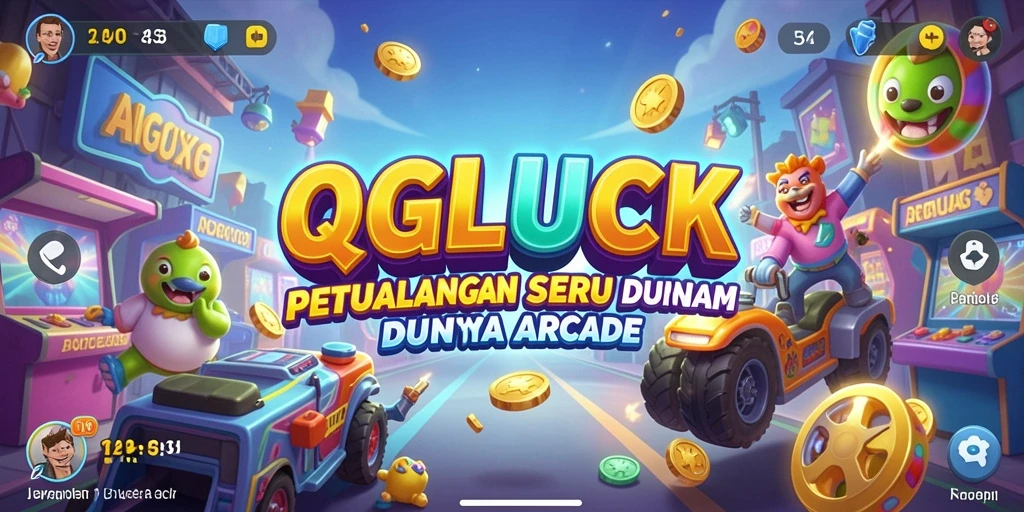 Tampilan gameplay QGLUCK yang memukau dan dinamis.