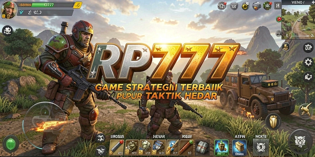 Tampilan gameplay RP777 yang menegangkan dan strategis.