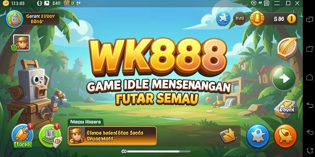 Tampilan gameplay santai dari WK888 yang menarik dan seru.